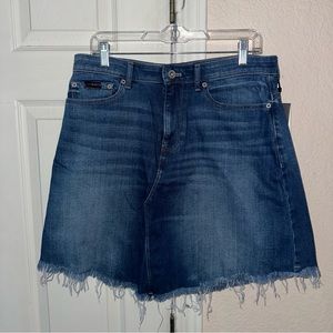 DKNY Blue Jean Denim Skirt